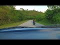 Driving on Provincial Road in Langgaliru Forest, Sumba