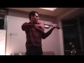 Elias Mansour Playing the Violin
