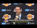 Championship is the Expectation - JJ Redick talks his Lakers Head Coach Role