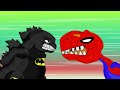 Evolution Of GODZILLA SPIDER & KONG vs Evolution Of BLOOP RADIATION: Who Will Win?| Godzilla Cartoon