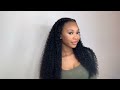 HOW TO: Curly Wig Install With Two Braids ft. Asteria Hair