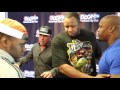 Tyrone & Big Brody Full Weigh In Before Fight Breaks Out!