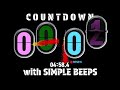 bounce circle flip clock 5 minute countdown  with simple beeps timer alarm🔔