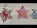 Star Place Cards⭐️Marque place en forme d’étoile 💫 idée décoration de Noël facile