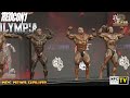 2022 IFBB Pro League Mr. Olympia Friday Prejudging Comparisons 4K Video