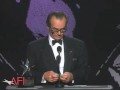 Jack Nicholson accepts the AFI Life Achievement Award in 1994