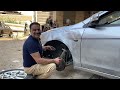How to repair a dent without painting - waleed alteneen 🐉 وليد التنين 01006898667