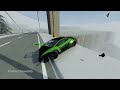 High Speed Jump Crashes BeamNG Drive Compilation