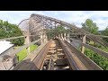 Timber Terror BACKWARD POV - Silverwood Theme Park