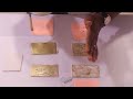 HOW TO MAKE EDIBLE GOLD PAINT WITHOUT ALCOHOL