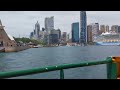 A brief view of the Sydney Opera House