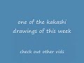 kakashi drawing 1