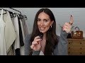 9 FALL FASHION TRENDS | Vicy try on haul, Luxury fashion, autumn inspo, Massimo Dutti, Dior | Pia