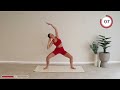 30 Min Standing Pilates SLIM LEGS + SMALL WAIST | Burn Fat + Tone Muscle | No Jumping, No Repeat