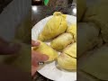 Opening durian with your hands