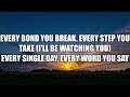 The Police   Every Breath You Take (Lyrics)