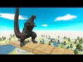 GODZILLA Against KING KONG - Animal Revolt Battle Simulator