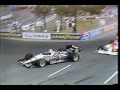 1992 CART Vancouver Al Unser Jr Jumps in the Air
