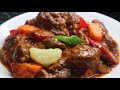 Beef Caldereta | Kalderetang Baka