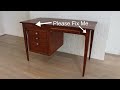 Ep. 82 CHEAP old DESK gets Gorgeous RESTORATION