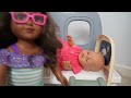 Baby Born doll Morning to Evening Routine feeding and changing baby doll videos compilation