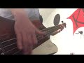 Puddle Of Mudd - Blurry (Bass Cover)