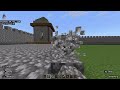 Minecraft castle series (finishing clearing the dirt