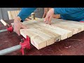 Incredible Wood Recycling Project // Super Unique Tea Table Design Ideas When Using Old Pallet Wood