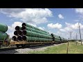 RARE: Union Pacific Pipeline Train Through Forney - …