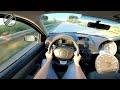 Renault Clio III 1.2 16V R 75 PS Top Speed Drive On German Autobahn With No Speed Limit POV