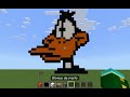 ¡Como hacer al pato lucas en Minecraft!