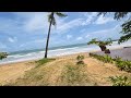 Walking from Nang Thong Bay Resort to Khao Lak Laguna Resort, Sea View Resort & Cafe' O Bar.