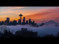 Seattle Foggy Sunrise Timelapse Video from Kerry Park by Mike Reid www.mikereidphotography.com