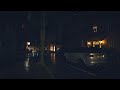 London Rain Walk at Night - Mayfair & Marylebone | 4K Ambient Umbrella Rain Sounds