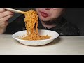 ASMR 비빔면 매워!! Spicy Noodles bibimmyeon spice sauce KOREA FOOD / 끼묘끼묘-먹방-kkimyo mukbang
