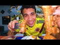 Trying STREET FOOD in Colombia 🇨🇴