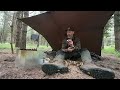 Sleeping in a Forest with Swagman Roll & Wool Blanket #wildcamping