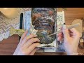 Journal with me ASMR | Pinkoiで購入した素材を使ってコラージュ | Collage using supplies purchased from pinkoi |