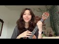 Birds of a Feather Billie Eilish- ukulele tutorial!