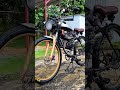 Motorized bike PT1 first start and wash after 5 month’s hiatus