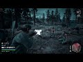 Days Gone Chemult station horde fight.