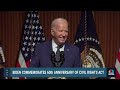 LIVE: Biden commemorates the 60th anniversary of the Civil Rights Act | NBC News