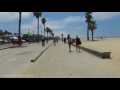 [4K] Santa Monica Beach to Venice Beach in Los Angeles, California USA - Walking Tour & Travel Guide