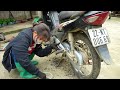 TIMELAPSE: Genius girl repairs and restores engines to help villagers