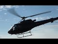 Tom Cruise lands his AS350 helicopter at London Heliport N9FJ