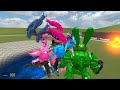 DESTROY EVOLUTION OF SMILING CRITTERS FAMILY in BIG FUNNEL - POPPY PLAYTIME CHAPTER 3 in Garry's Mod