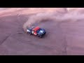 RC car in dirt