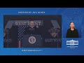 President Biden Delivers the 2024 Commencement Address at the U.S. Military Academy