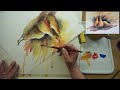 Experiment With Charcoal and Watercolour to Create Vibrant Pears!