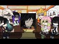 Hashiras react to Tomioka Giyuu || SaneGiyuu/ObaMitsu